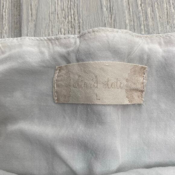 Altar'd State Women's Sage Green & White Checkered Ruffle Mini Skirt Size Large - Picture 3 of 10